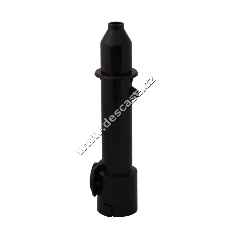 8" Rigid Spout 1/2" tip Black